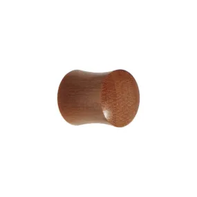 00 Gauge Organic Solid Sawo Wood Saddle Plug