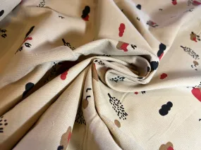 #1262 Landscapes 100% Cotton Pinwheel Corduroy Remnant