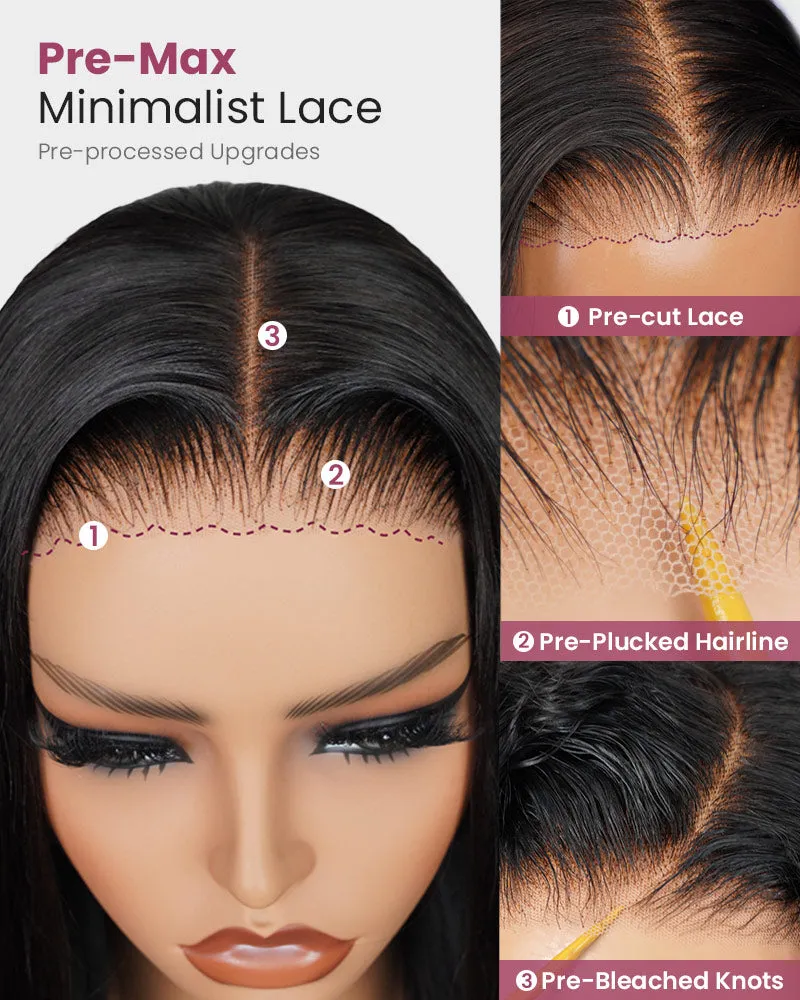 13x4 Breathable Cap Lace Frontal Wig | Loose Wave Ear-to-ear Glueless Lace Pre-Bleached Knots Human Hair