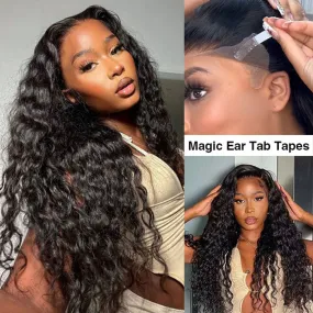 13x6 Pre-Cut Lace Frontal Super Secure Water Wave Wig Real Ear To Ear Pre-All Glueless Wig