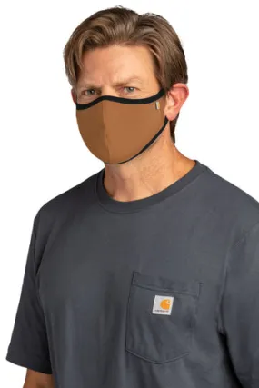 3 Pack Carhartt Face Mask | Black, Carhartt Brown, Lime