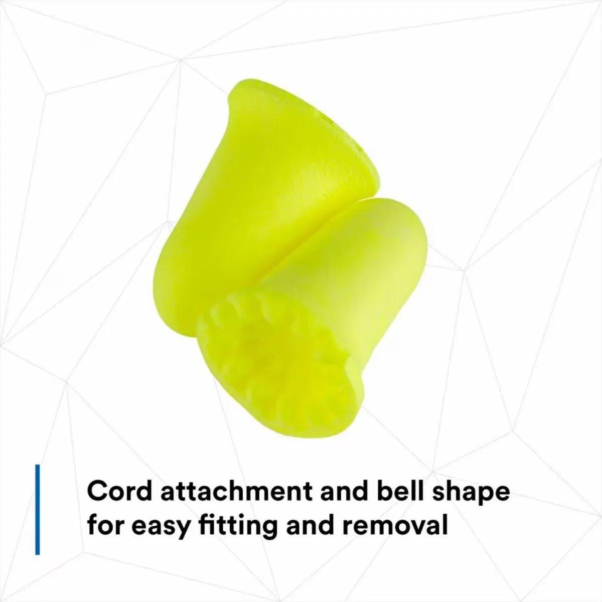 3M E-A-Rsoft FX Poly Bag Uncorded Earplugs - Yellow