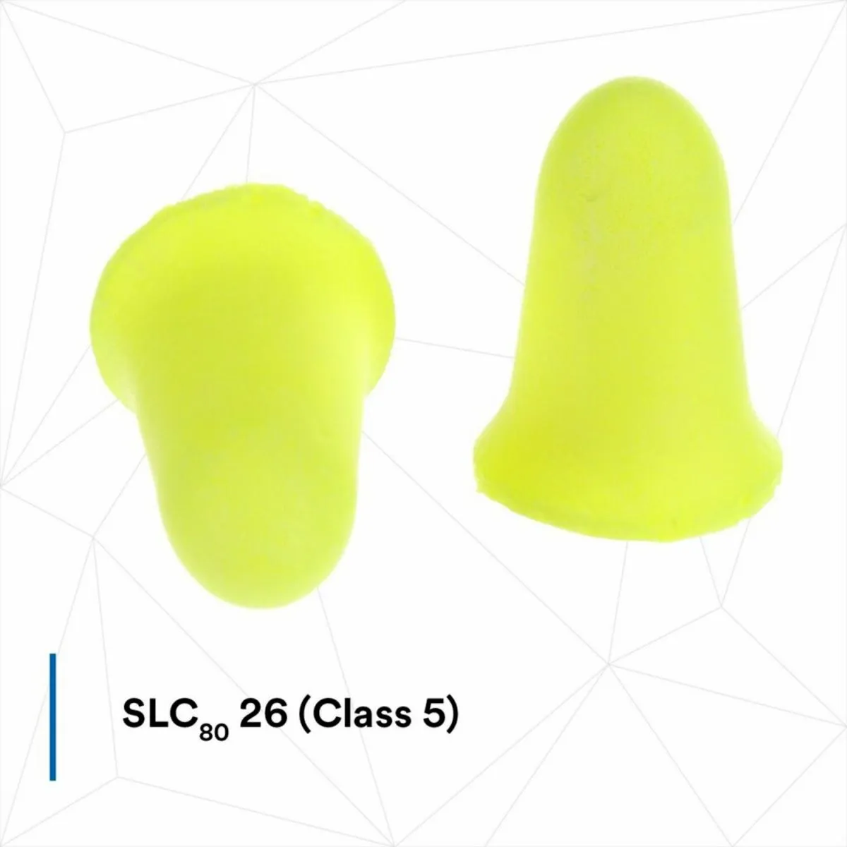 3M E-A-Rsoft FX Poly Bag Uncorded Earplugs - Yellow