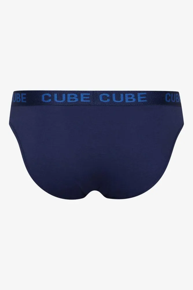 5 Pack Comfort Briefs Blue