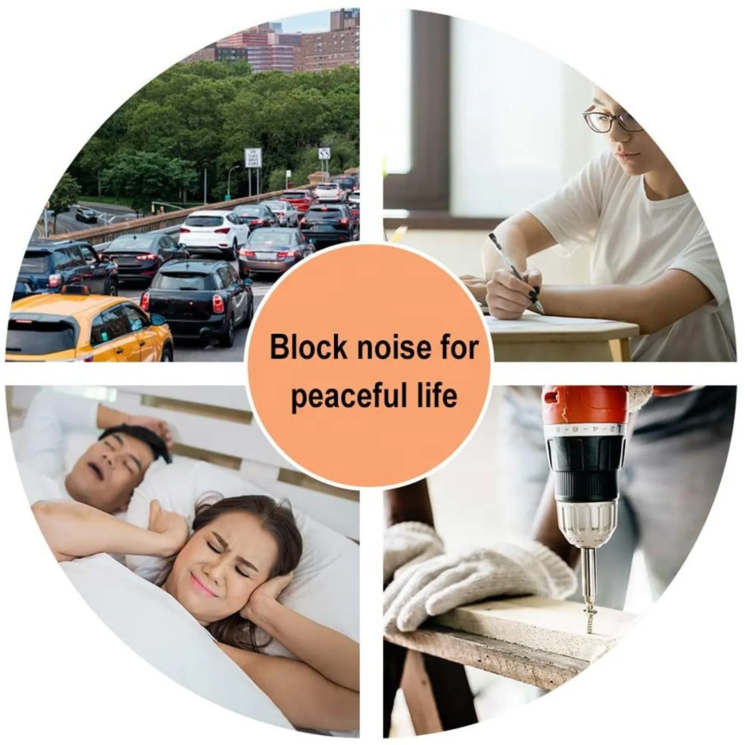 7208 Super Smooth Sleep Mask Eye Cover with earplugs