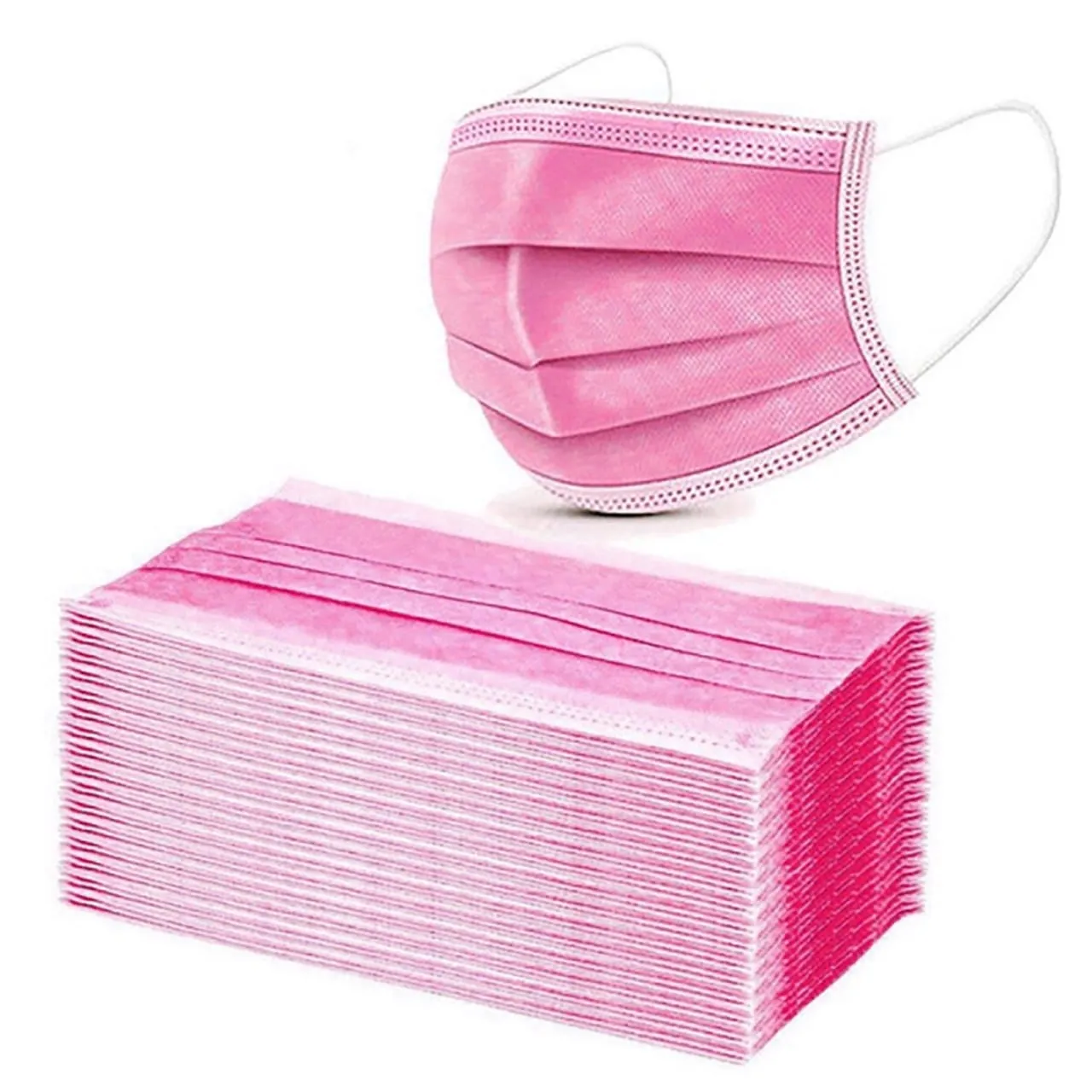 7219 Anti Pollution / Virus Face Pink Mask