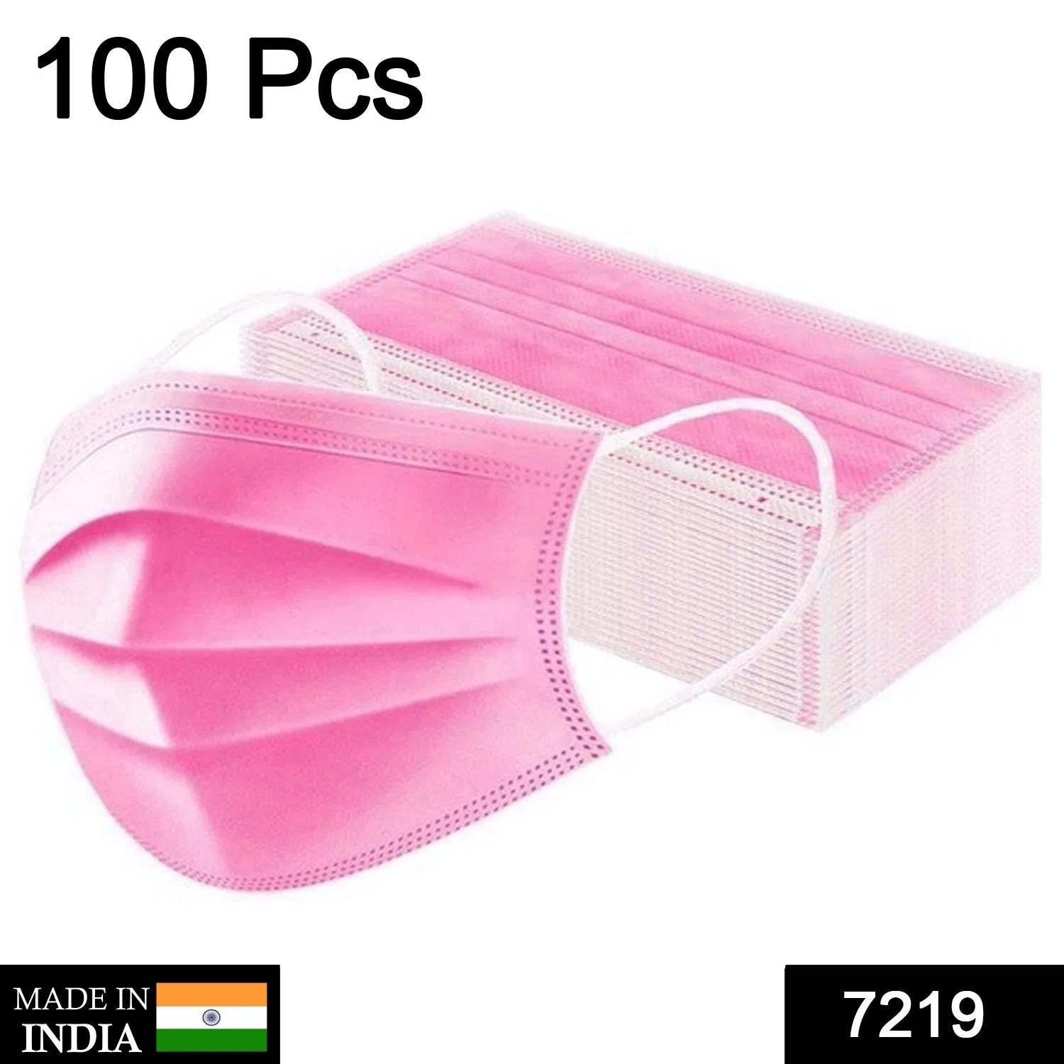 7219 Anti Pollution / Virus Face Pink Mask