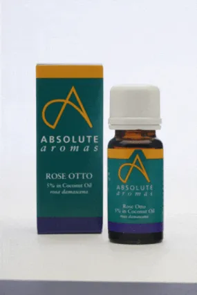 Absolute Aromas Rose Otto 3% In Light Coconut, 10ml