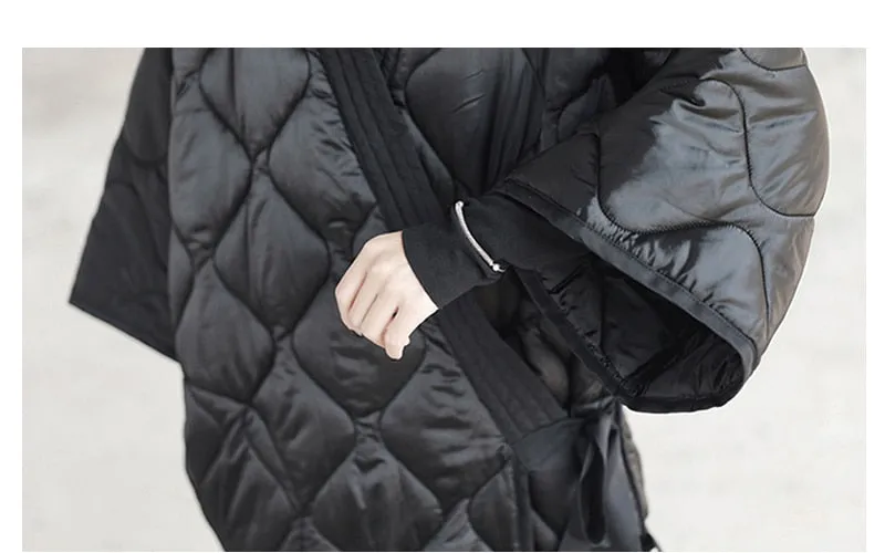 Aiko Japanese Style Quilted Blanket Coat