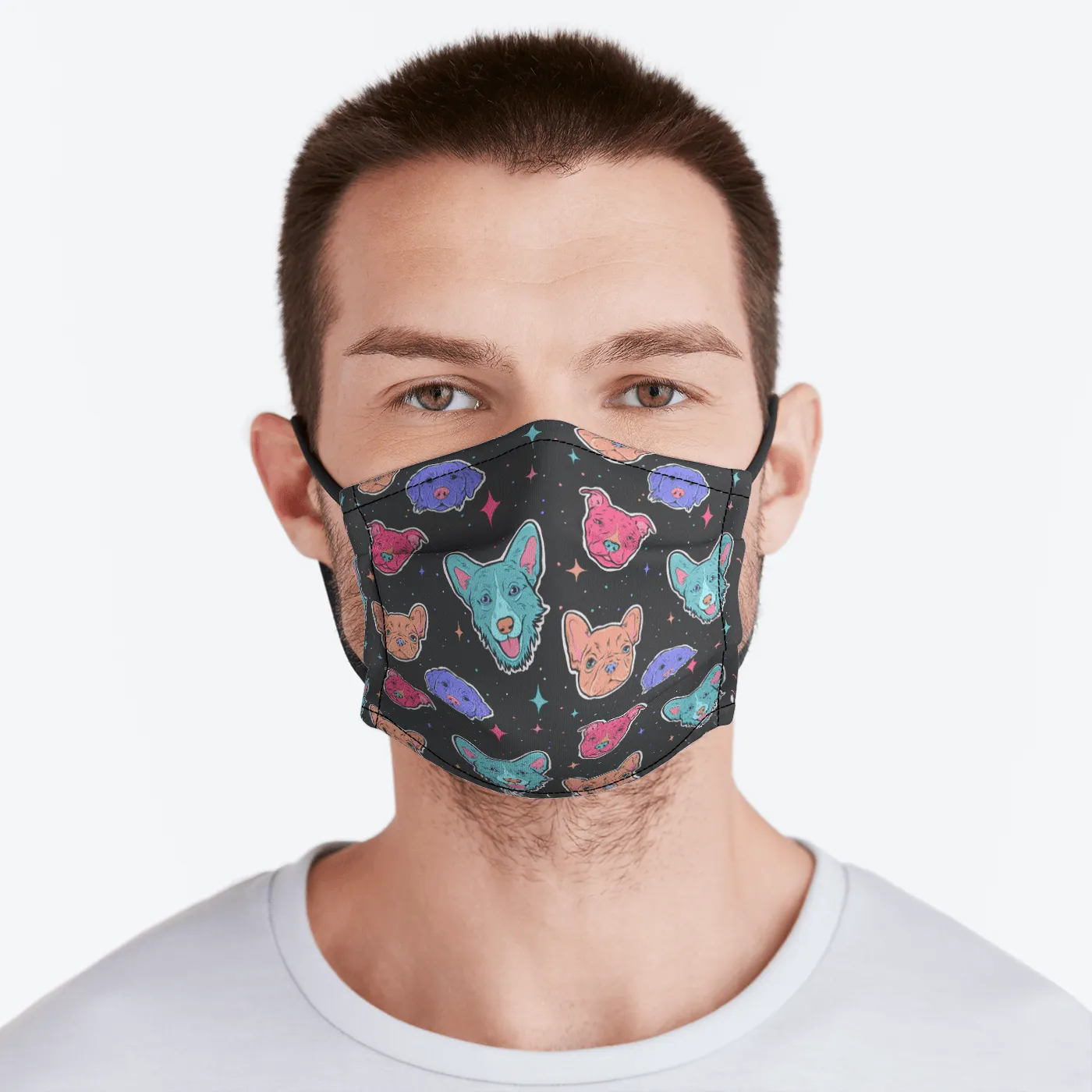 ALL DOGS go to HEAVEN Face Mask