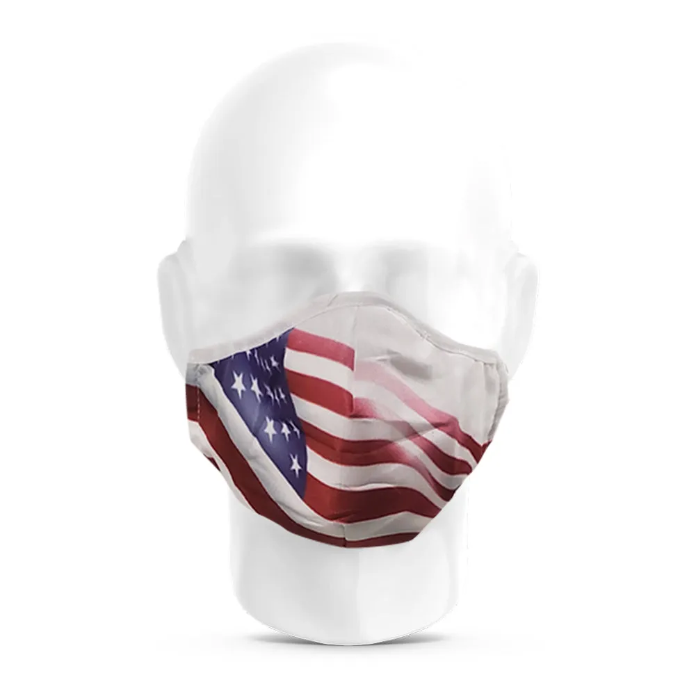 Anti Pollution Face Mask with PM2.5 Filter - US Flag