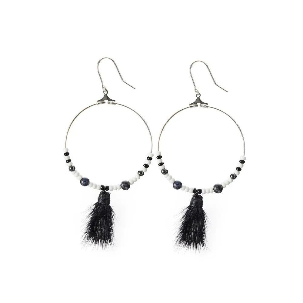 ANUK earrings, black