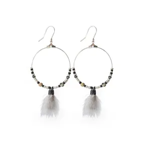 ANUK earrings, natural