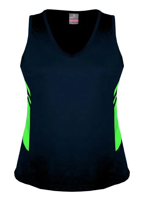 AP Ladies Tasman Singlet (2nd 9 Colours)