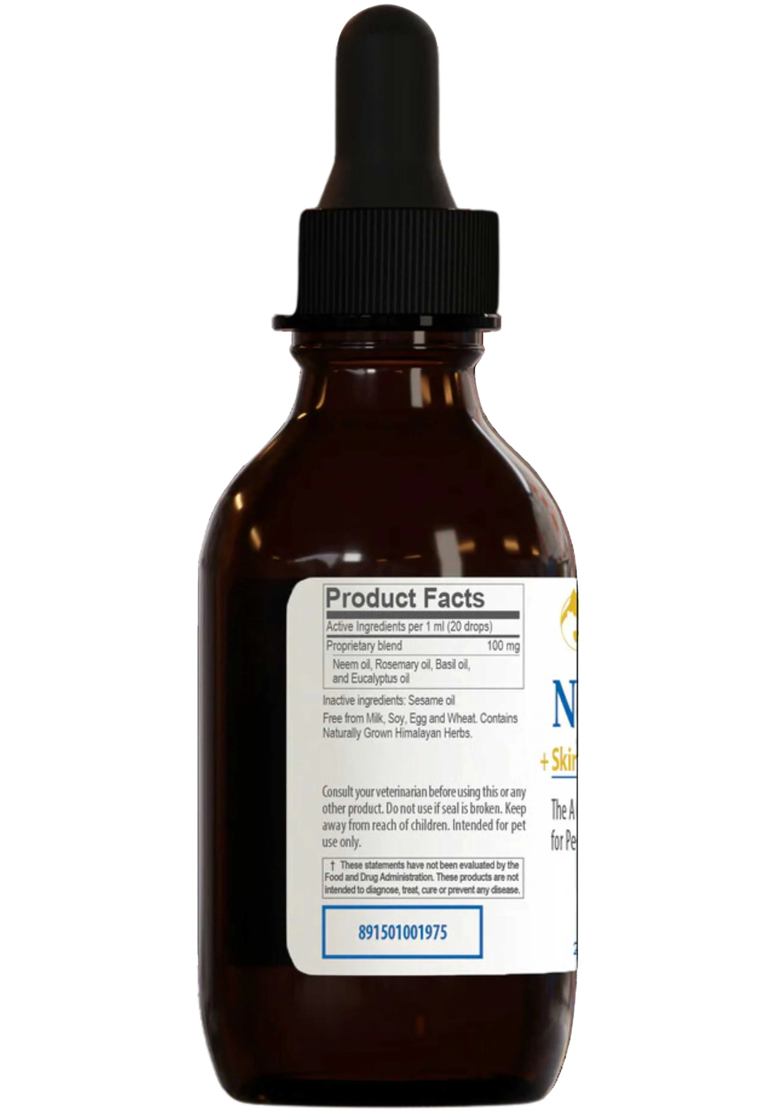 Ayush Herbs Ayush Pet Neem Ear   Skin Topical Drops