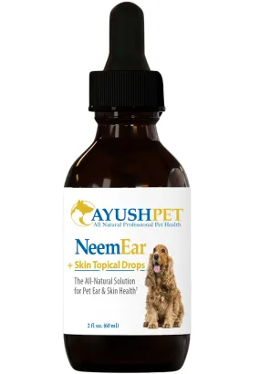 Ayush Herbs Ayush Pet Neem Ear   Skin Topical Drops