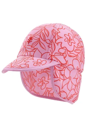 Baby Splashy All Sport Hat  |  Tropical Orchid Sketched Floral