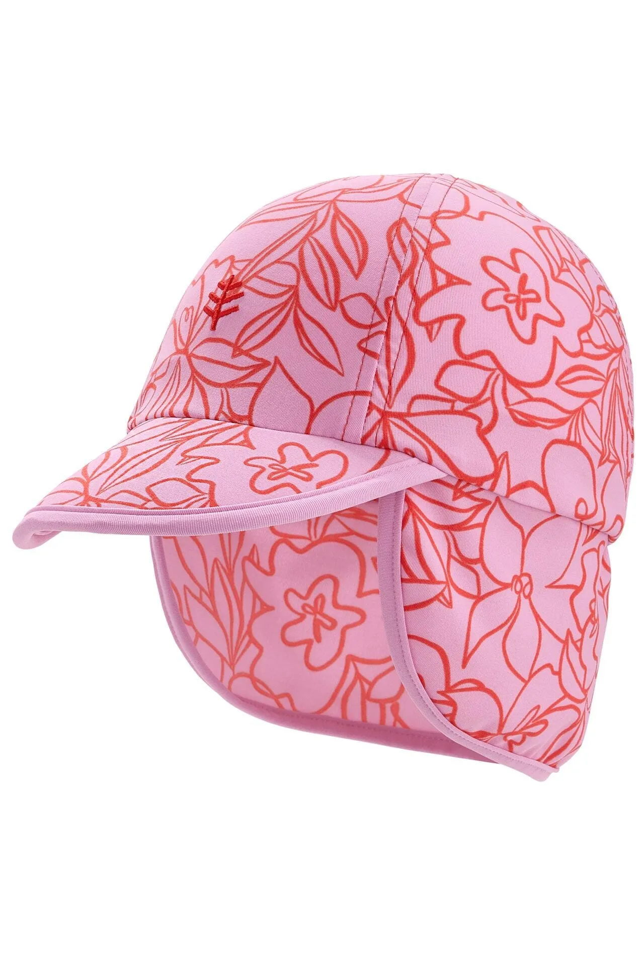Baby Splashy All Sport Hat  |  Tropical Orchid Sketched Floral