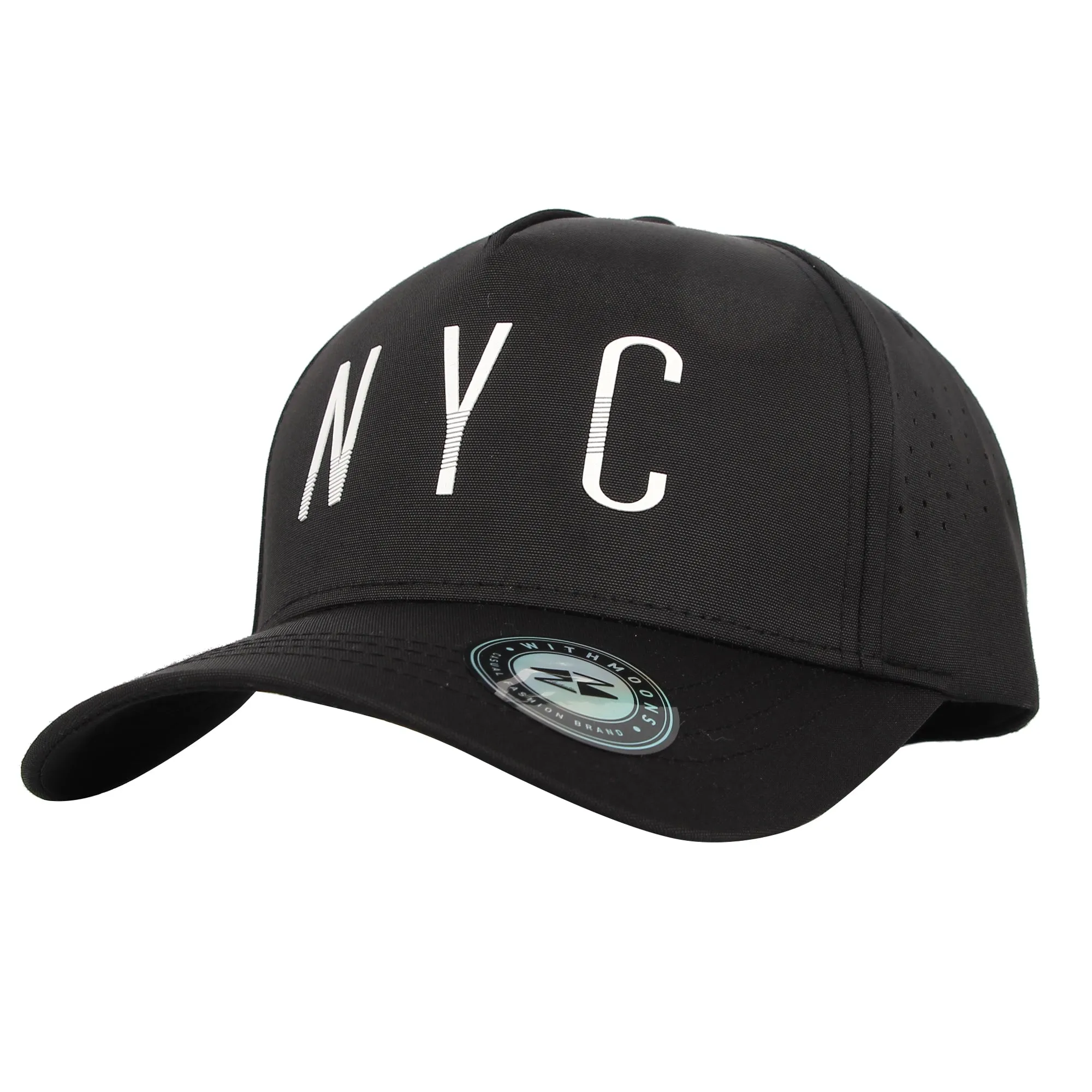 Baseball Cap Summer Nylon Ventilated Hole NYC Hat CR11157