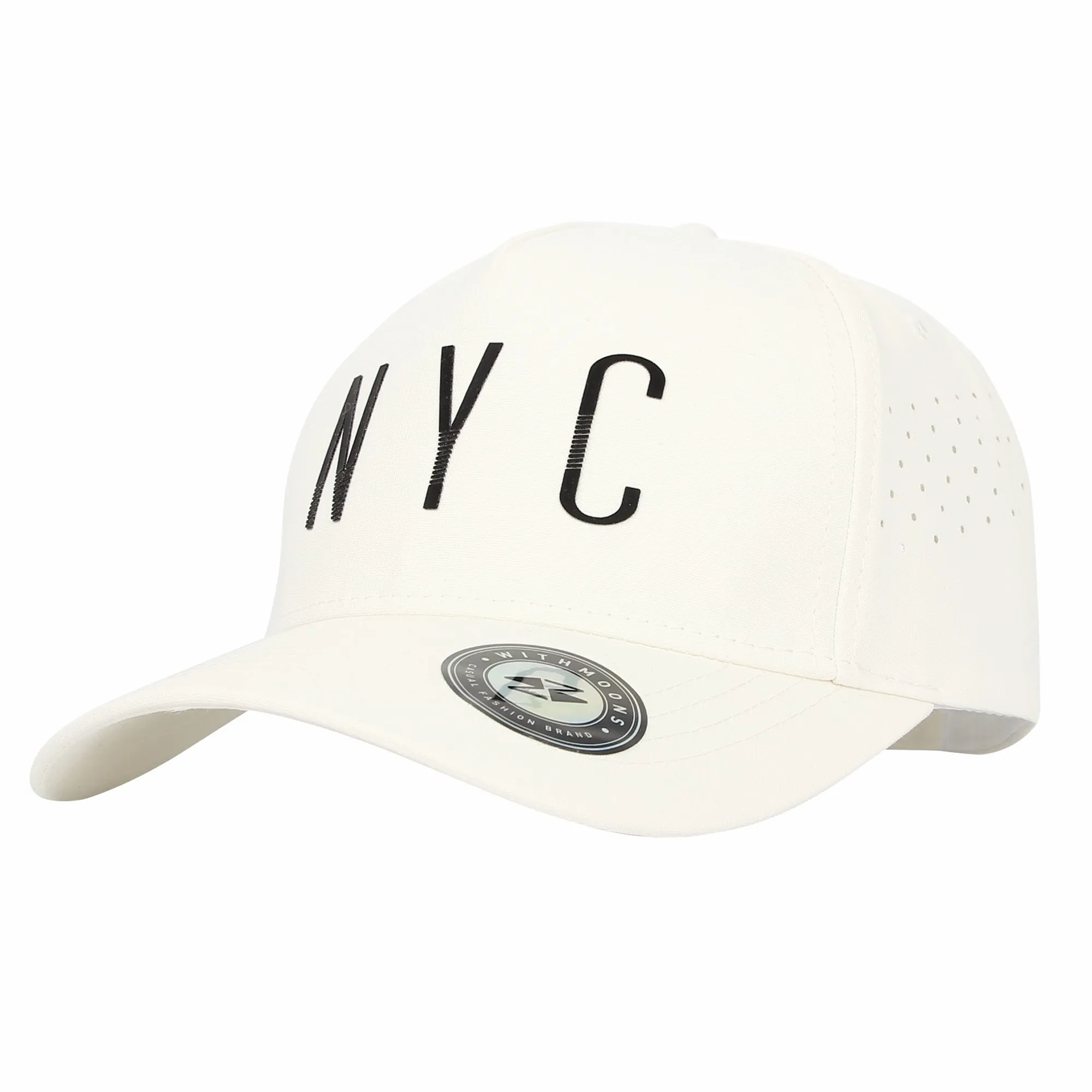 Baseball Cap Summer Nylon Ventilated Hole NYC Hat CR11157