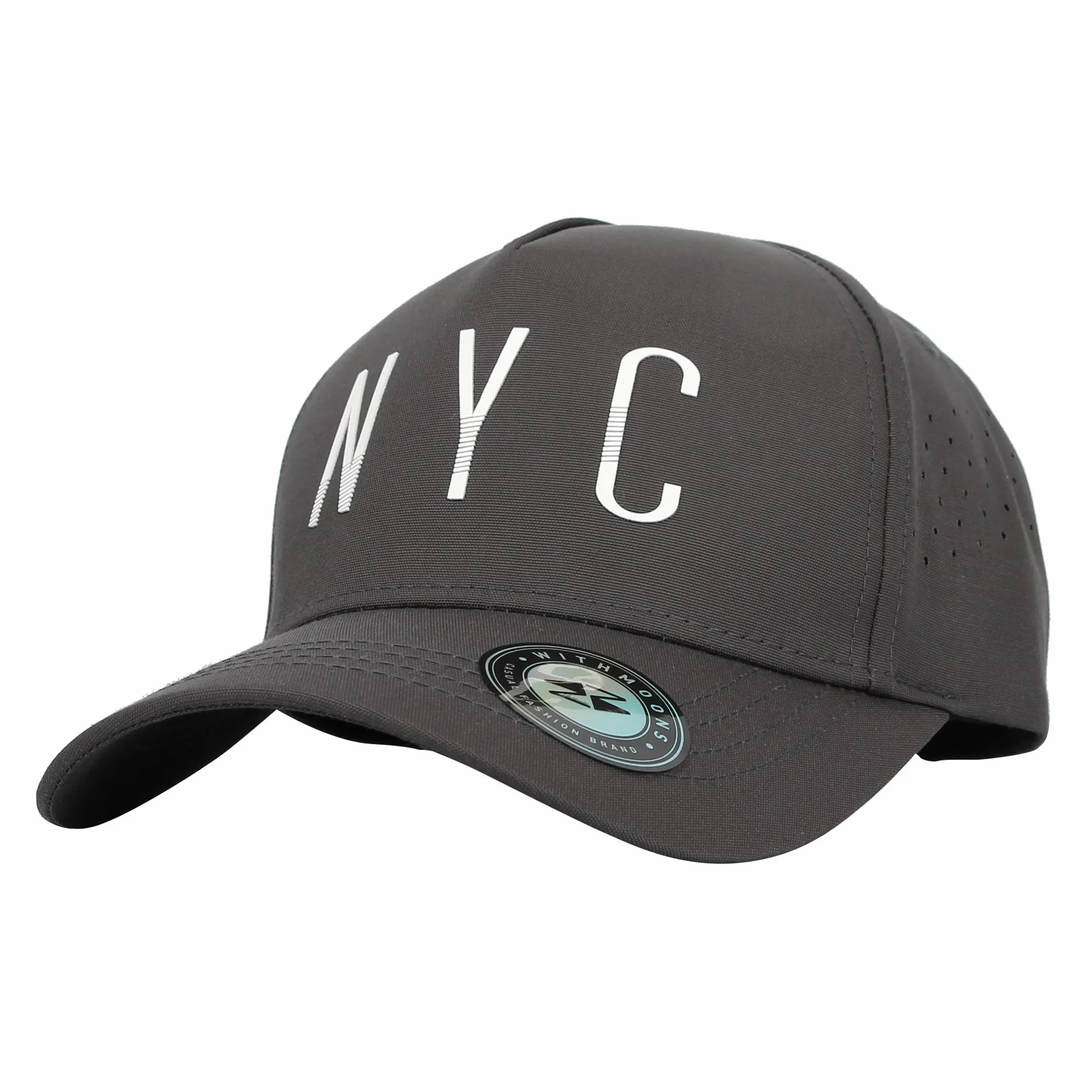 Baseball Cap Summer Nylon Ventilated Hole NYC Hat CR11157