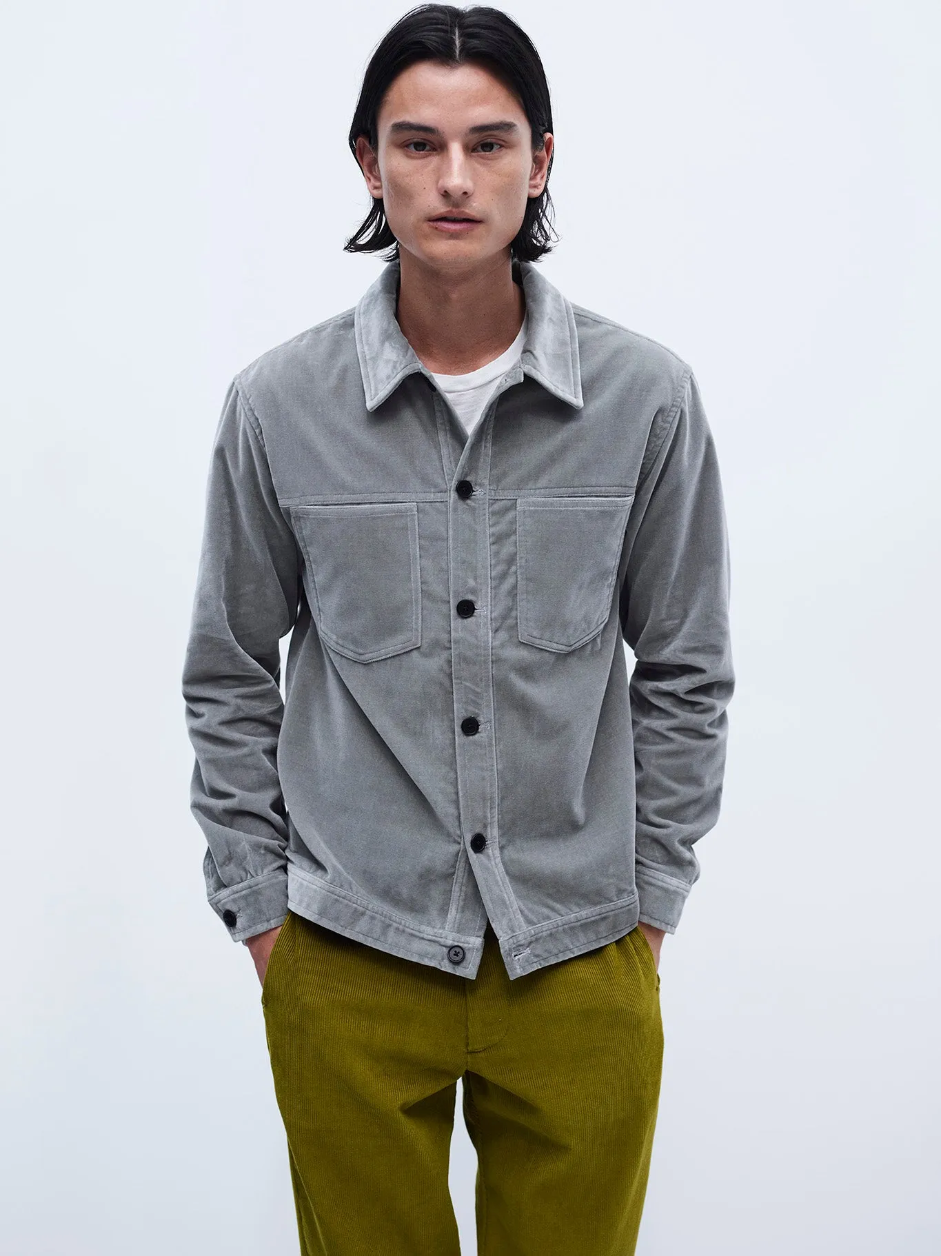 Baseball Pant in Olive Oil Corduroy