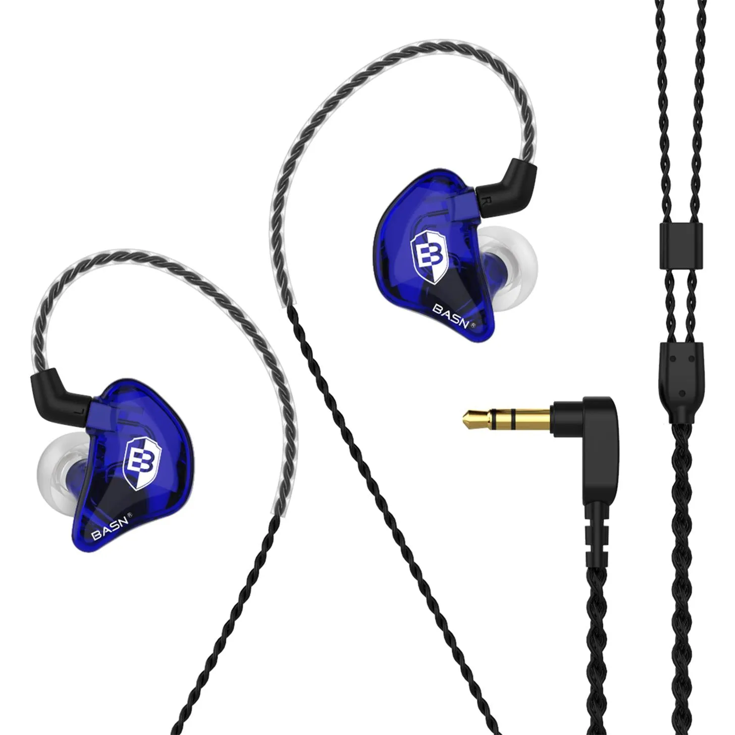 BASN Bsinger BC100 In-Ear Monitor Headphones (Red)