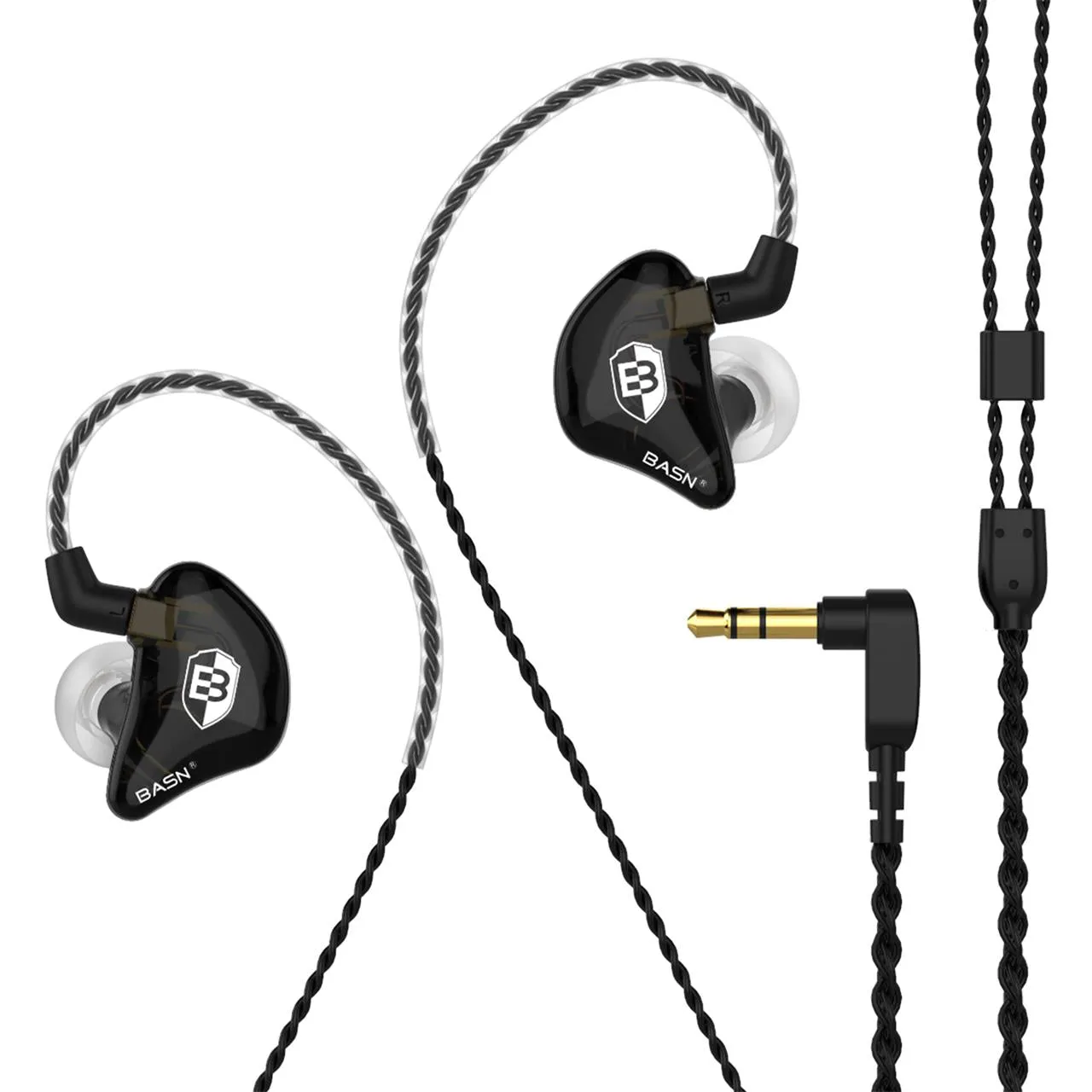 BASN Bsinger BC100 In-Ear Monitor Headphones (Red)