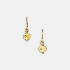 Beam, with Diamonds, 19K Gold