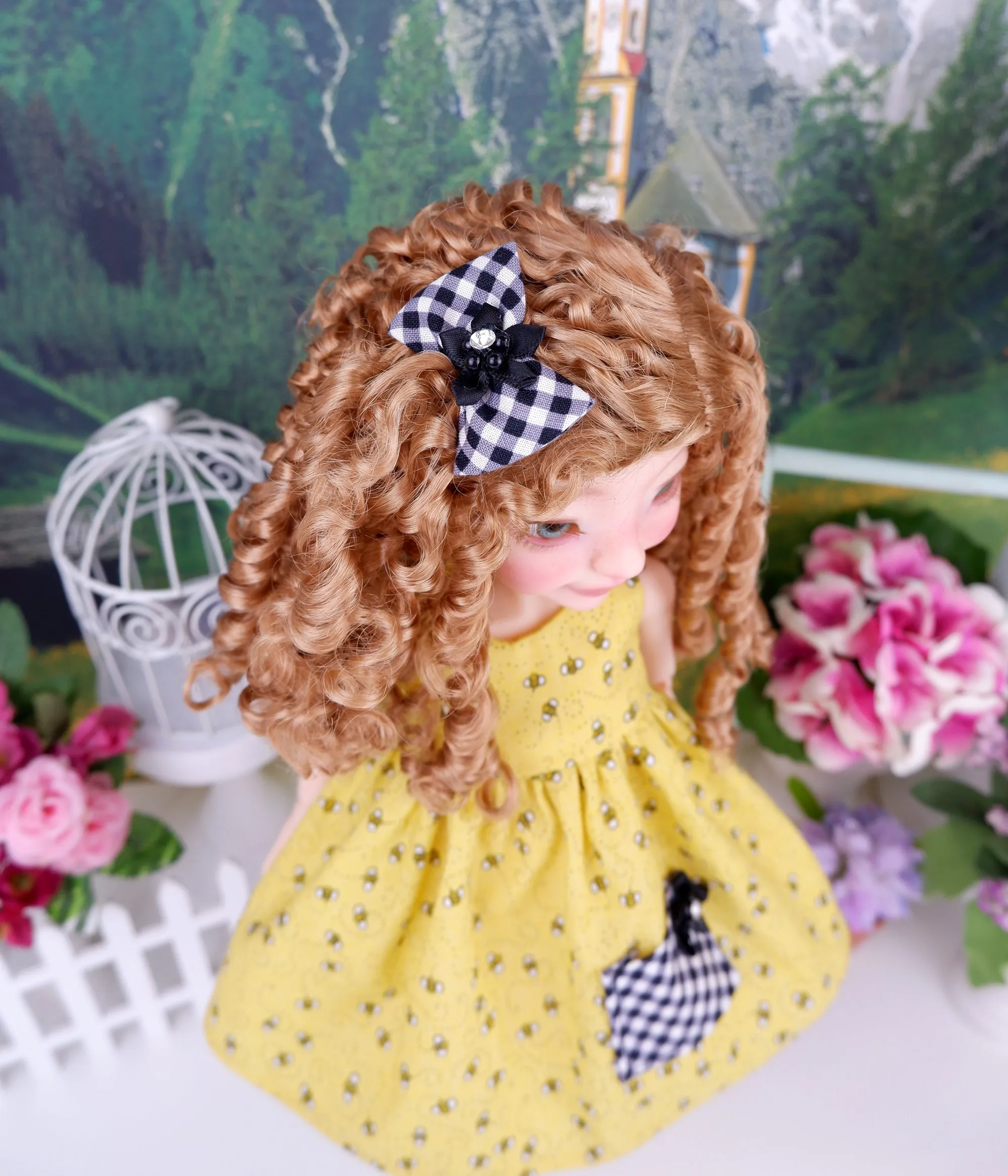 Bee Line - dress with sandals for Anderson Art Dolls BJD