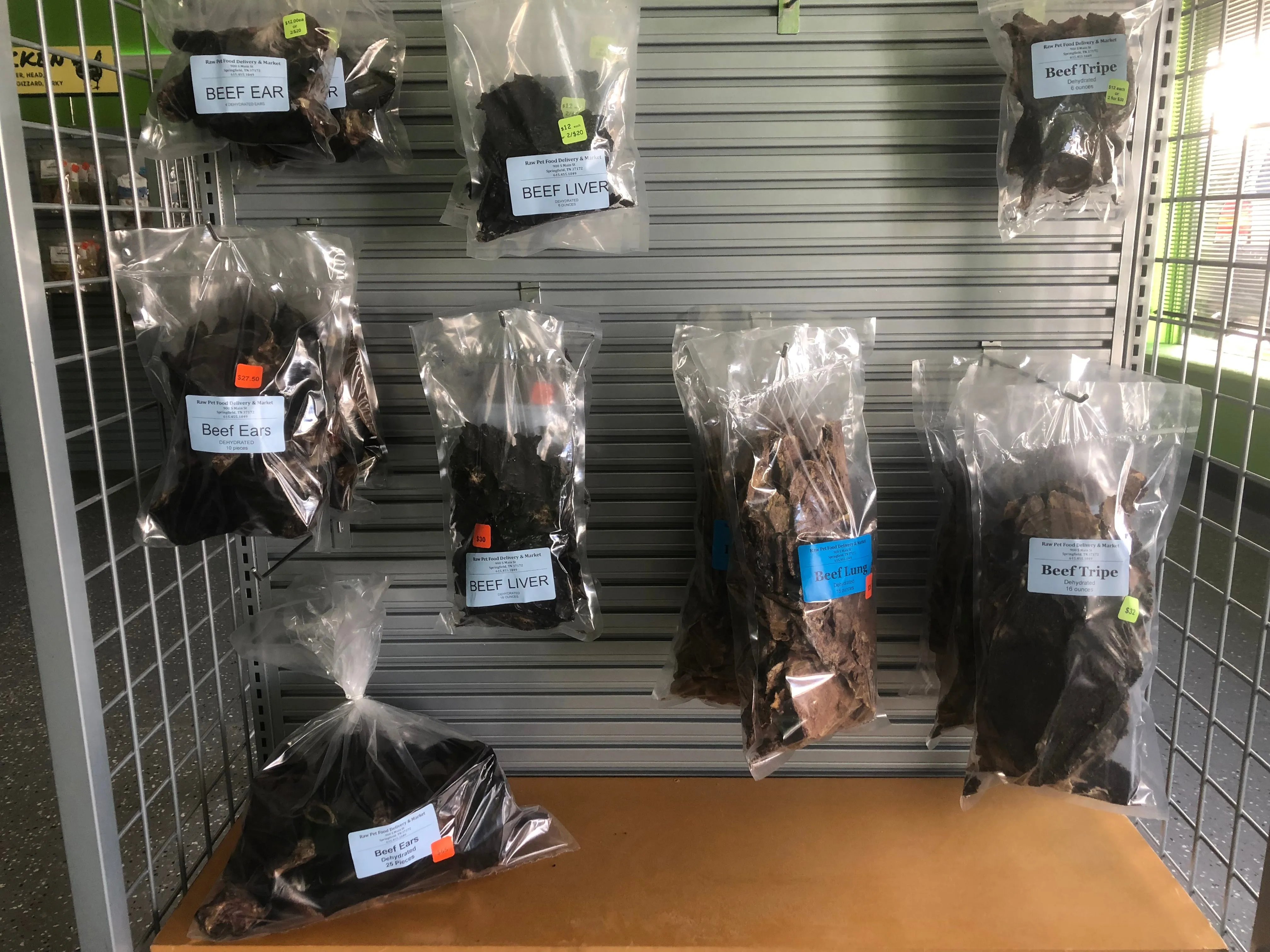 Beef Ear, Dehydrated, Hair on **Treat Pet Candy