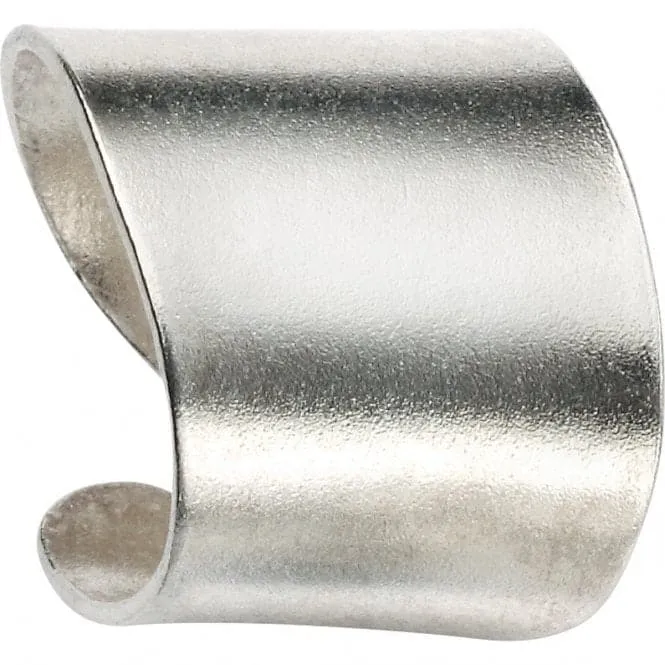 Beginnings Sterling Silver C163 Solid Matt Ear Cuff