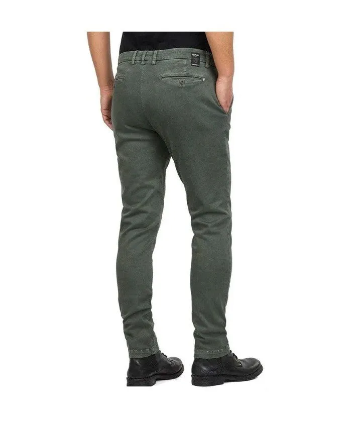 BENNI Pants Eplegrønn
