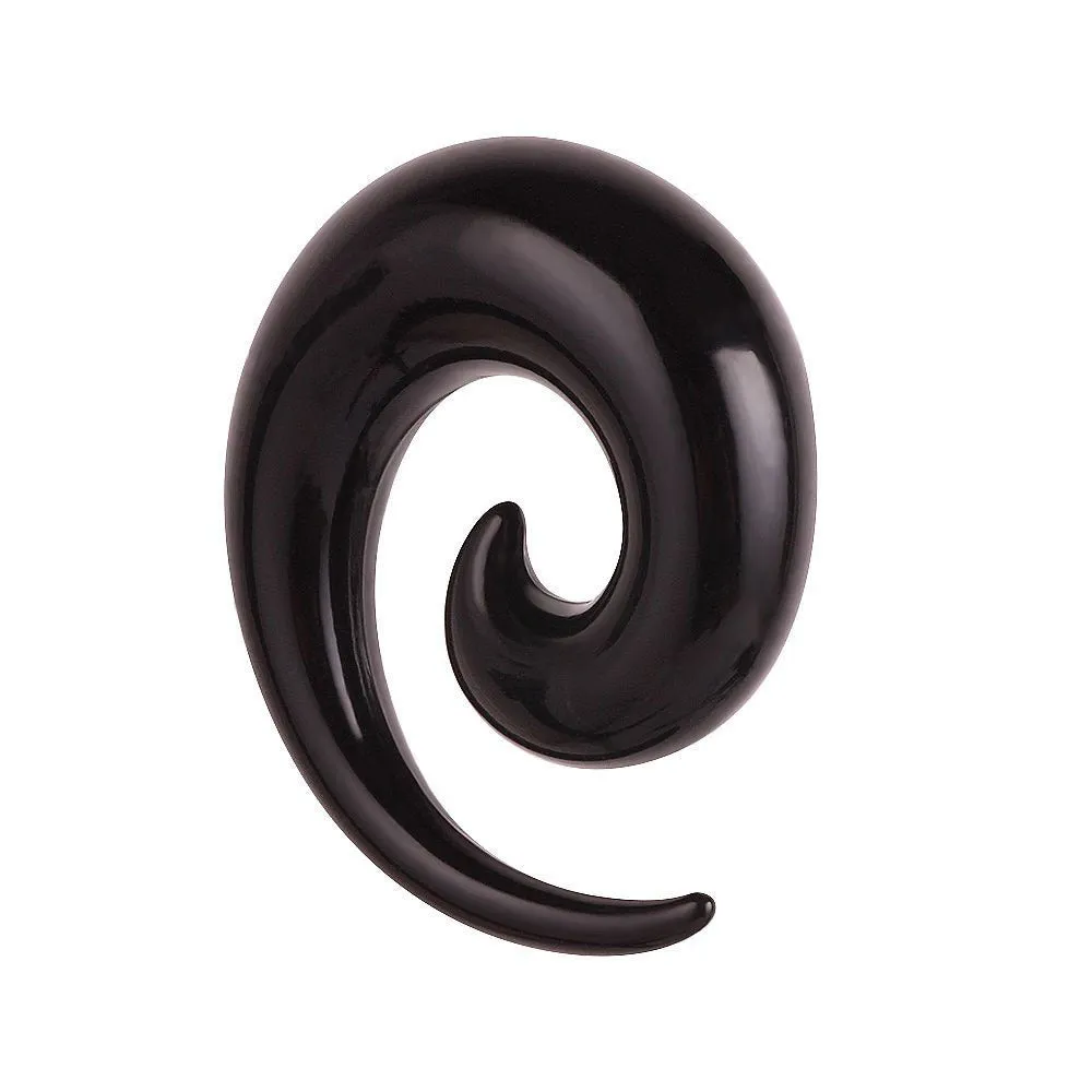 Black Acrylic Punk Gothic Earrings