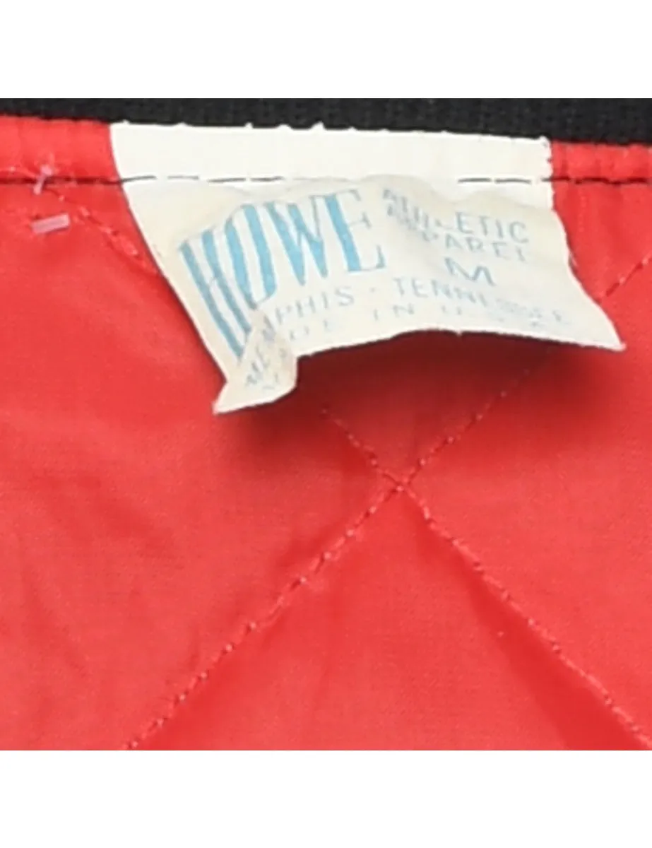 Black & Red Bomber Jacket - M
