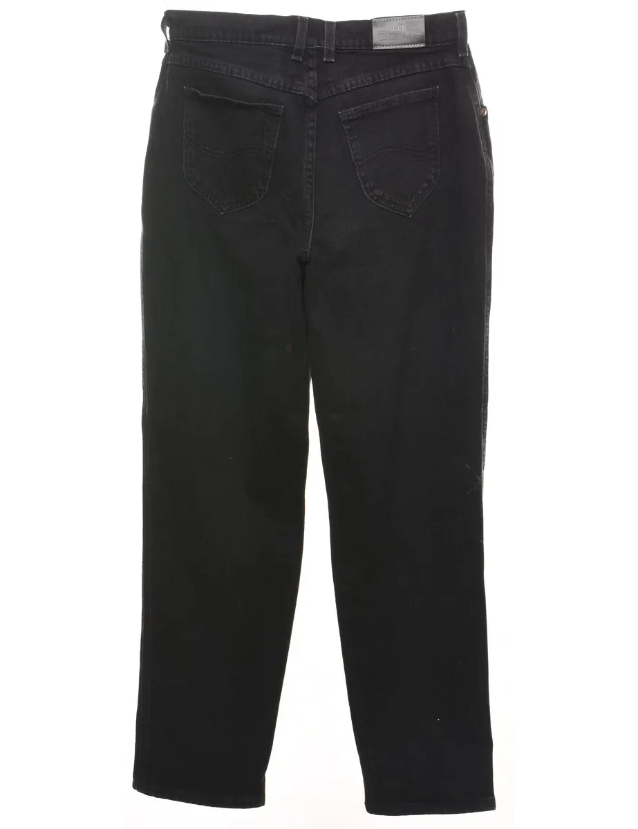 Black Lee Tapered Jeans - W28 L30