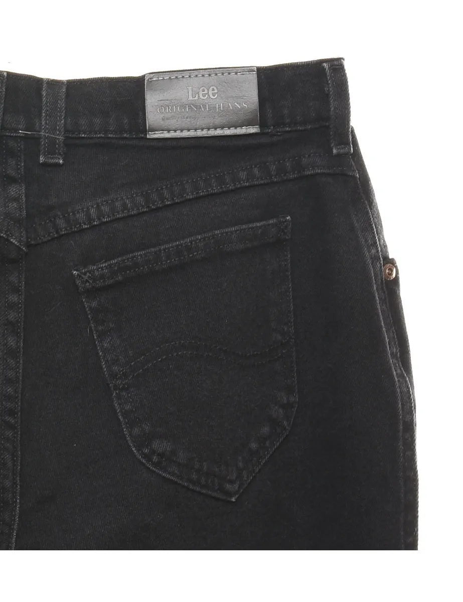 Black Lee Tapered Jeans - W28 L30