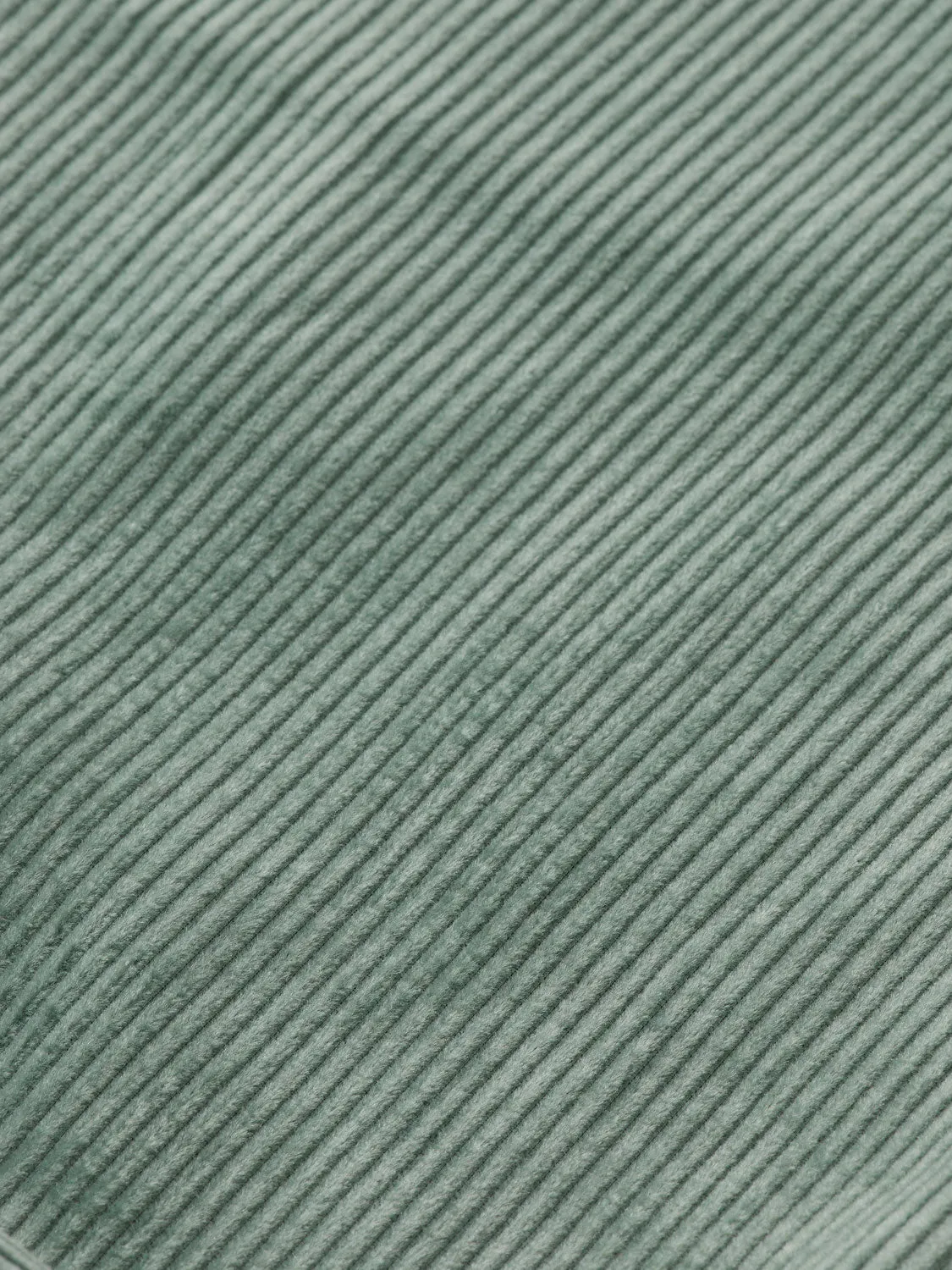 Blake Pleated Corduroy Chino in Seaweed