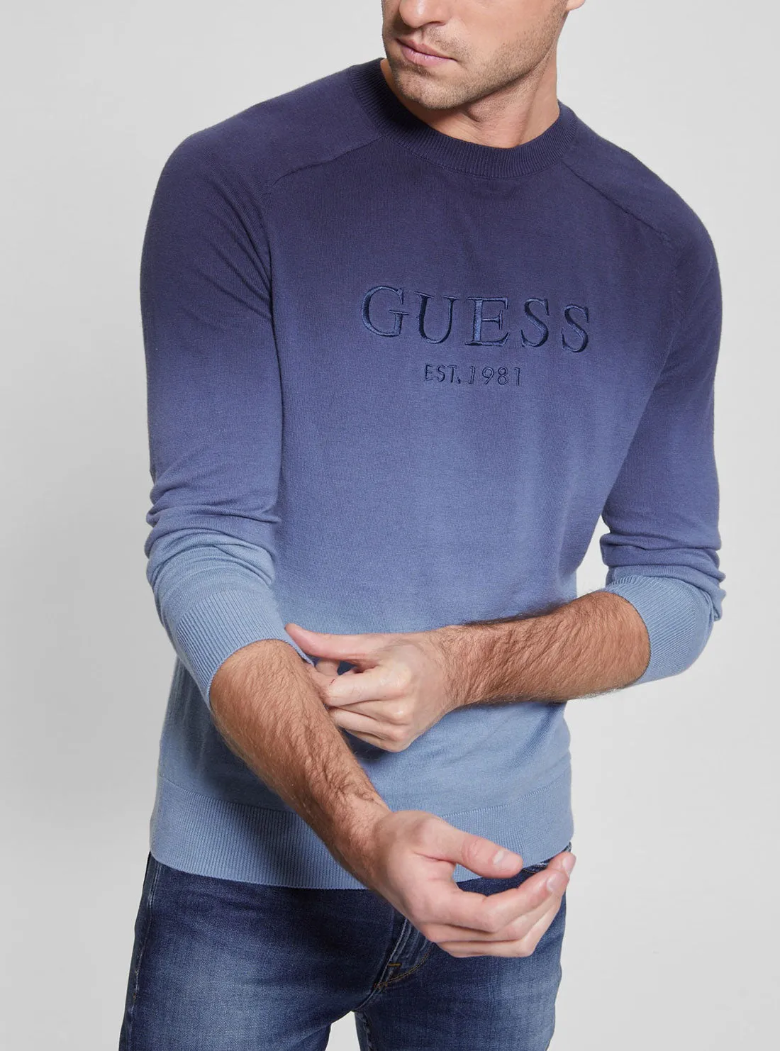 Blue Pace Deep Dye Jumper
