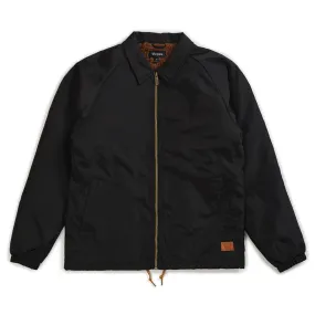 Brixton Claxton Collar Sherpa Jacket Black