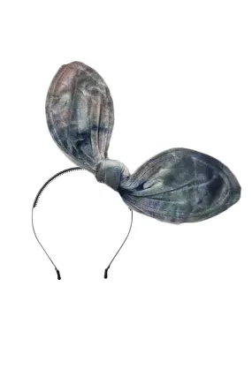 Bubble Ear - Blush/Aqua/Navy Velvet