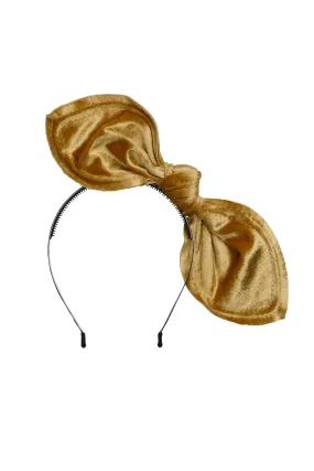 Bubble Ear - Gold Velvet