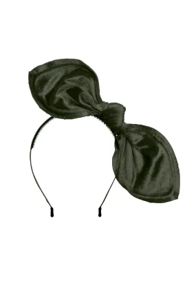 Bubble Ear - Olive Velvet
