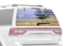Buck Dream Rear Window Decal