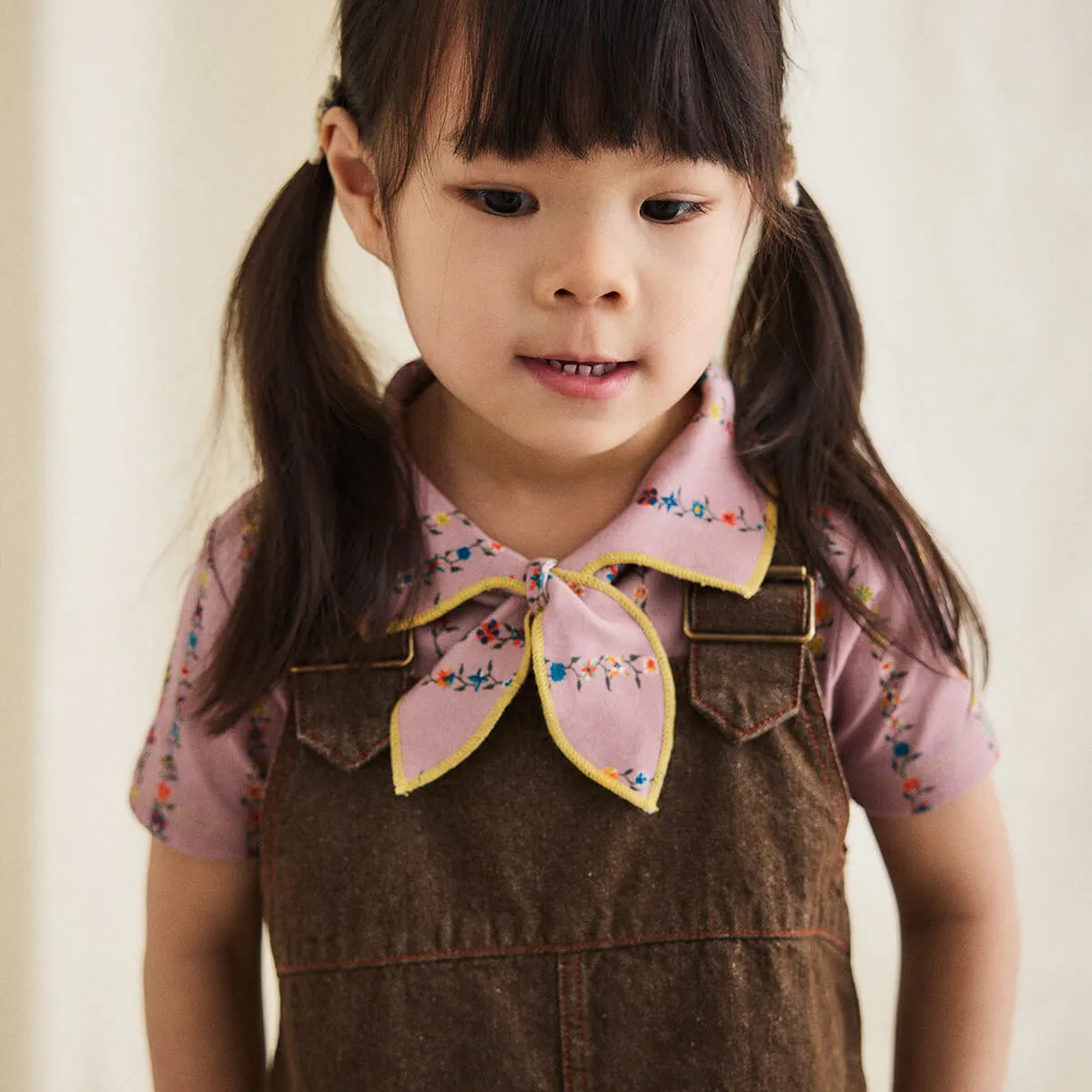 Buckle Jumper Dress in Earth by Misha & Puff