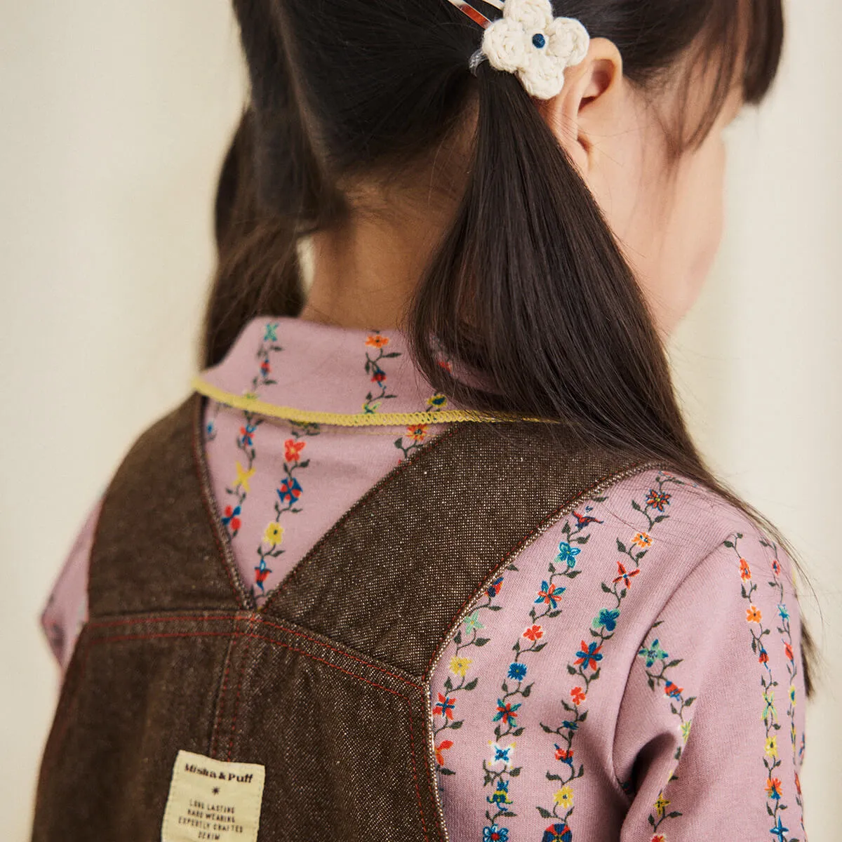 Buckle Jumper Dress in Earth by Misha & Puff