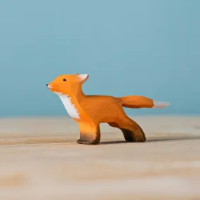 BumbuToys Wooden Animal - Fox Cub - Standing