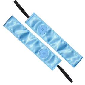 Buttons | Simply Satin | Light Blue | 1.5 Inch