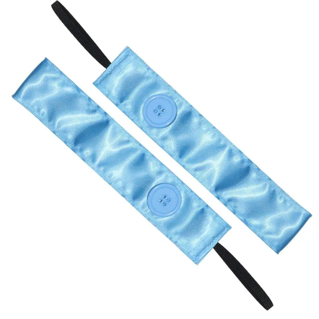 Buttons | Simply Satin | Light Blue | 1.5 Inch