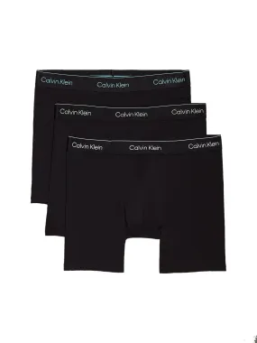 Calvin Klein Mens Boxer Brief  - Icon Cotton Stretch (3-Pack)